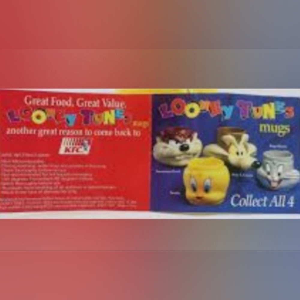 Looney Tunes Bundle of Four Mugs - Picture 2 of 6
